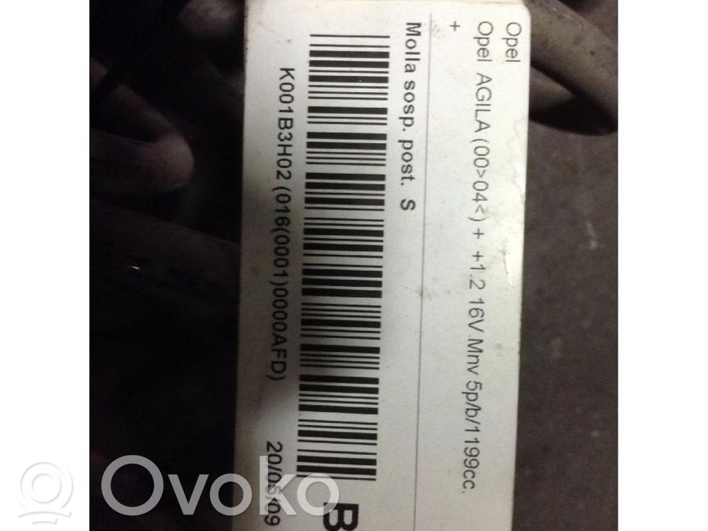 Opel Agila A Arc elicoidal spate 