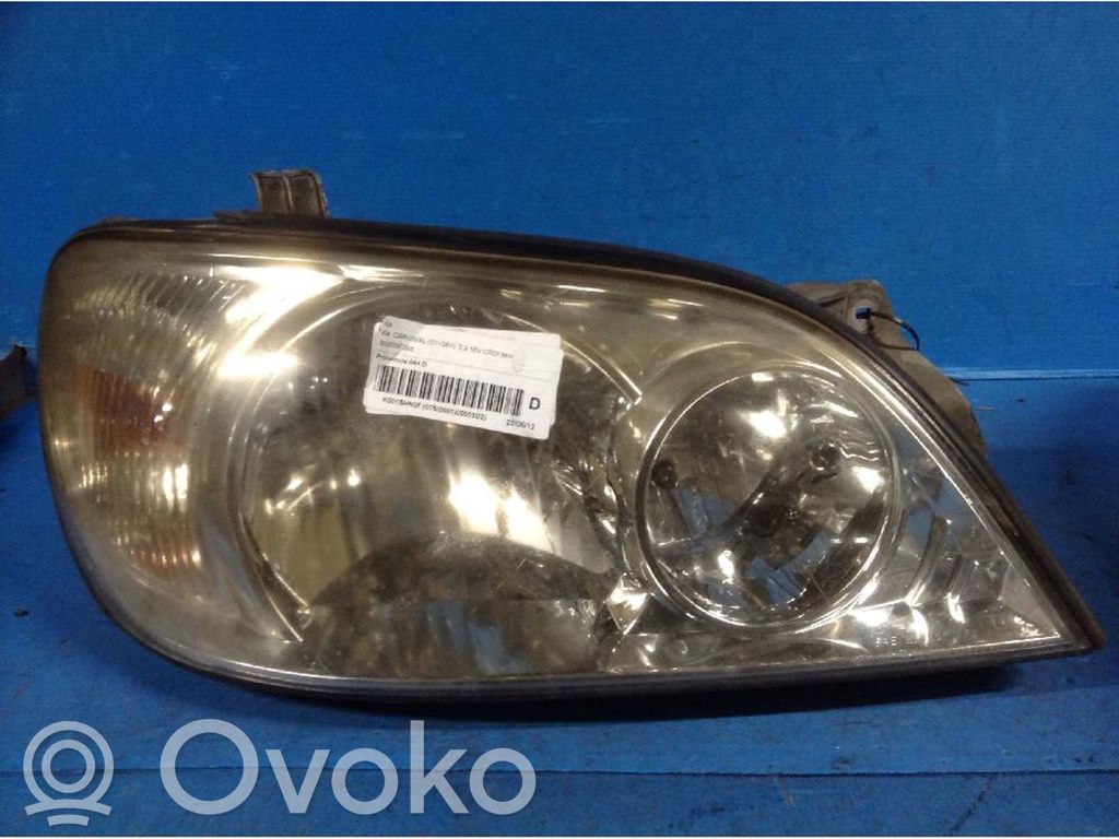 KIA Carnival Phare frontale 