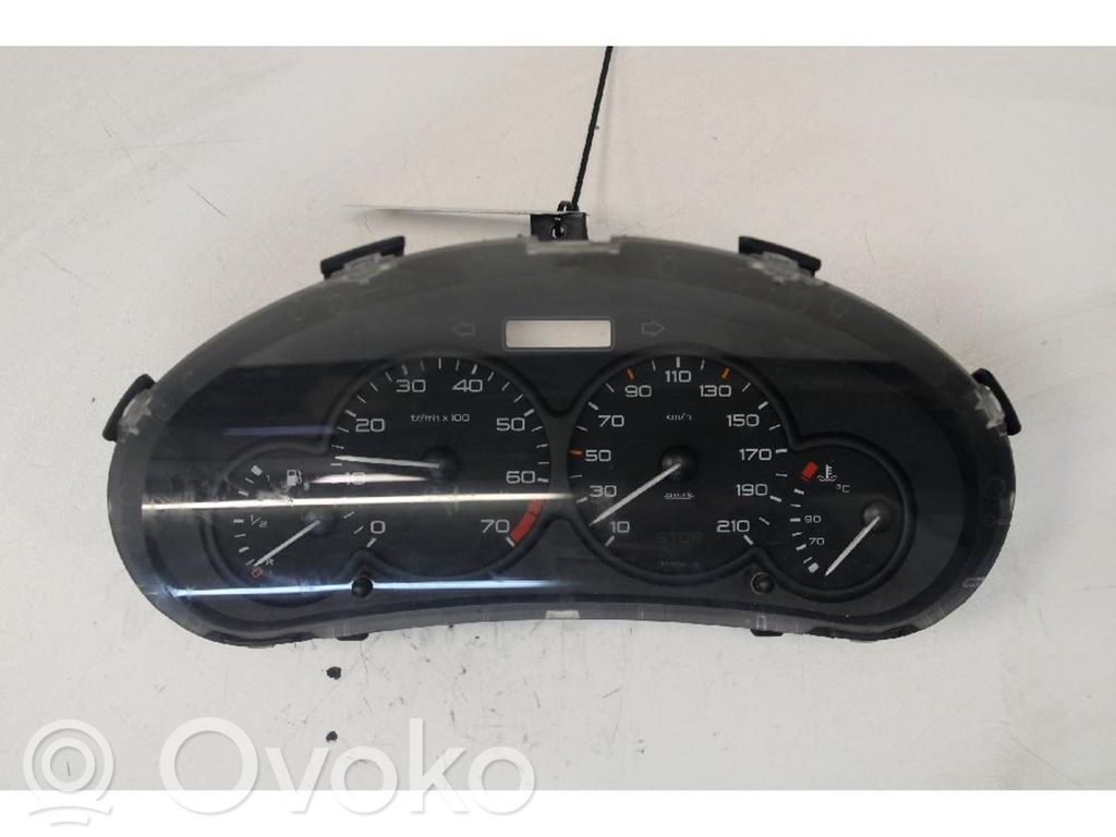 Peugeot 206 Tachimetro (quadro strumenti) 