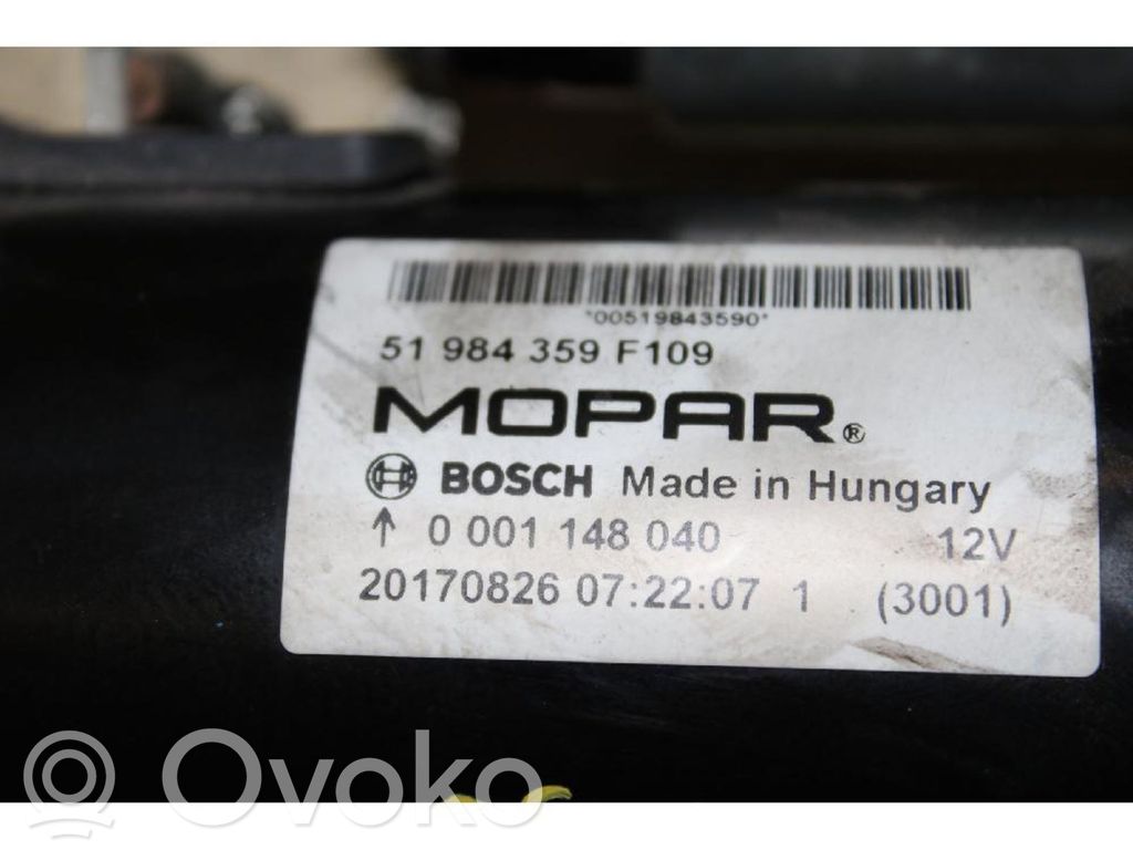 Motor de arranque   0001148040