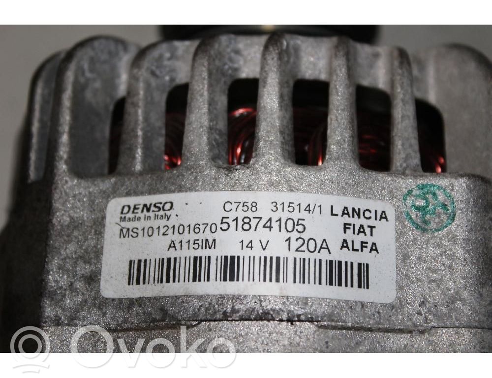 Alternador   51874105,14V,51874105,A115IM,MS1012101670
