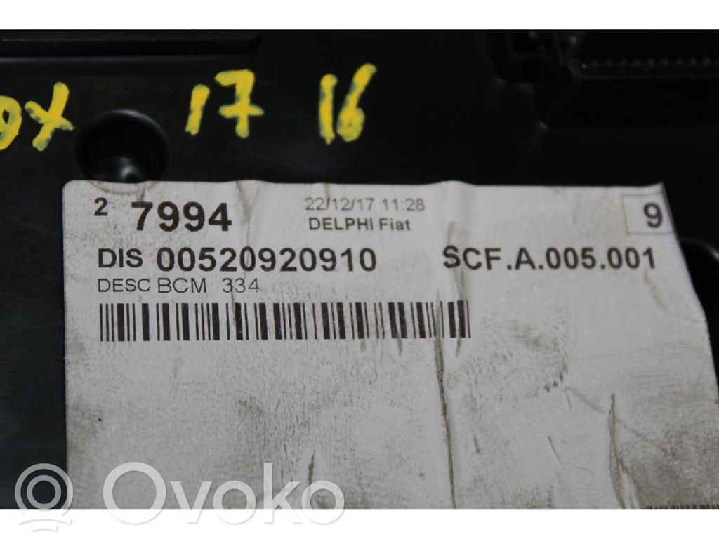 Fiat 500X Módulo de fusible 