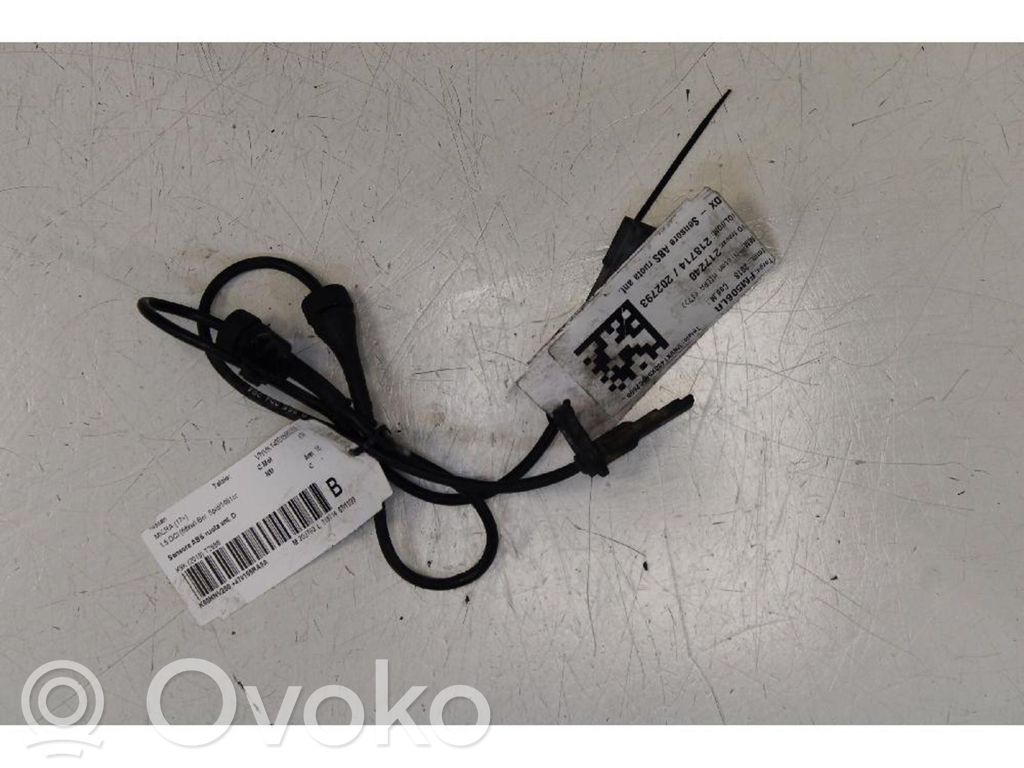 ABS Sensor   NONRILEVATO