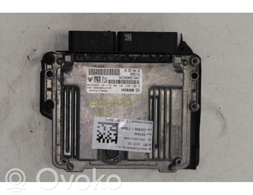 Unidad de control/módulo de la bomba de inyección de combustible   0281037101
