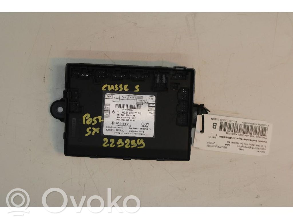Mercedes-Benz S W221 Module confort