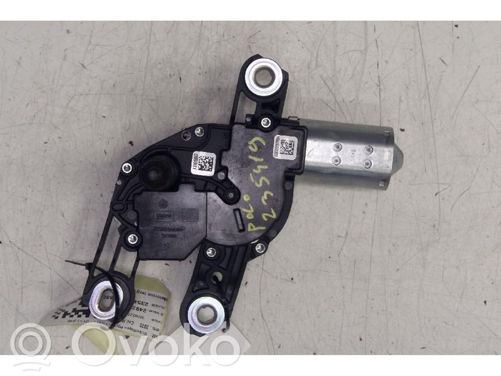 Volkswagen Polo VI Rear window wiper motor 