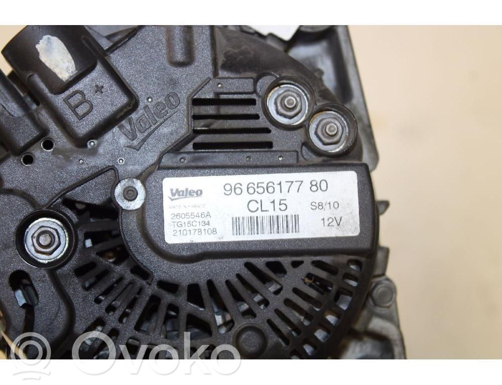 Generatorius   1638095180,210178108,2605546A,9665617780,CL15,MADE,NFRANCE,S810,TG15C134,VALEO