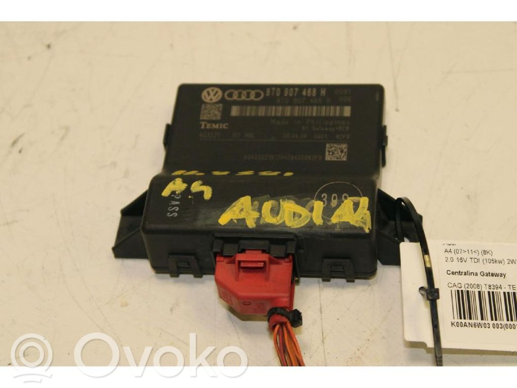 Boîtier de commande ASC / interrupteurs   8T0907468H