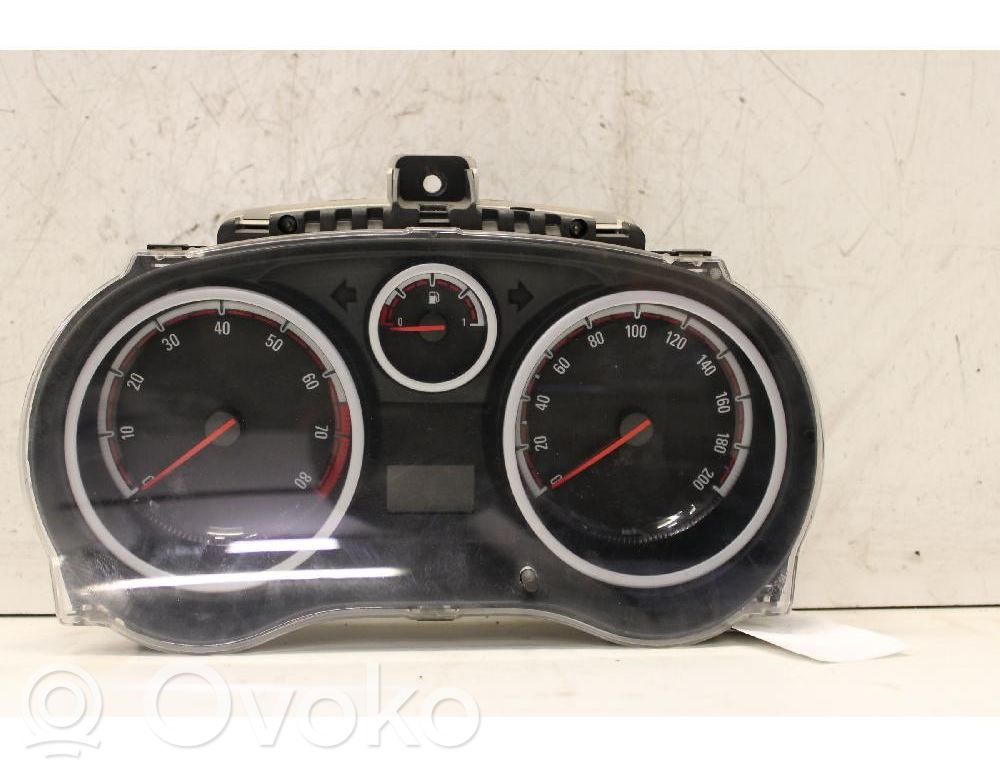 Opel Corsa D Tachimetro (quadro strumenti) 