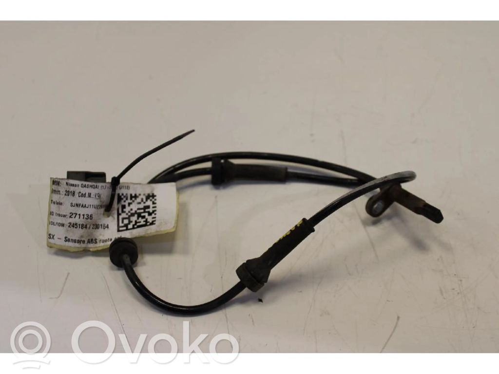 Nissan Qashqai Sensore velocità del freno ABS