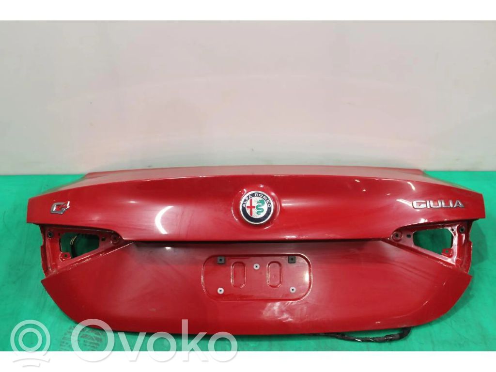 Alfa Romeo Giulia Couvercle de coffre