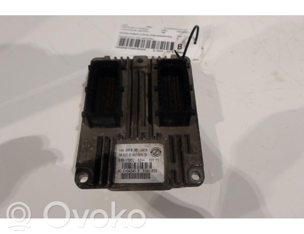 Lancia Ypsilon Fuel injection pump control unit/module 