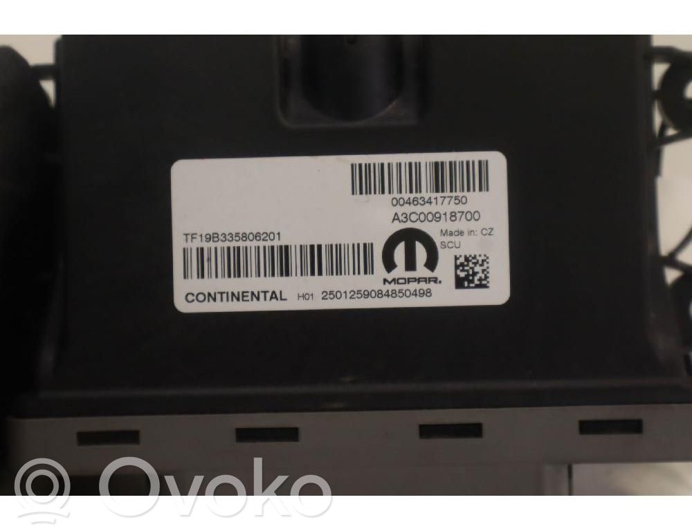 Boîtier de commande ASC / interrupteurs   A3C00918700