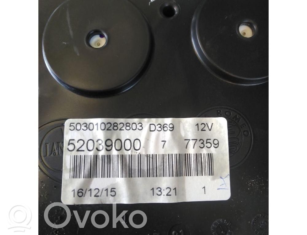Fiat Punto (199) Licznik / Prędkościomierz 