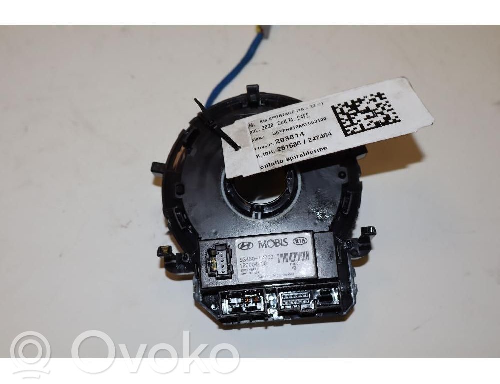 KIA Sportage Bague collectrice/contacteur tournant airbag (bague SRS)