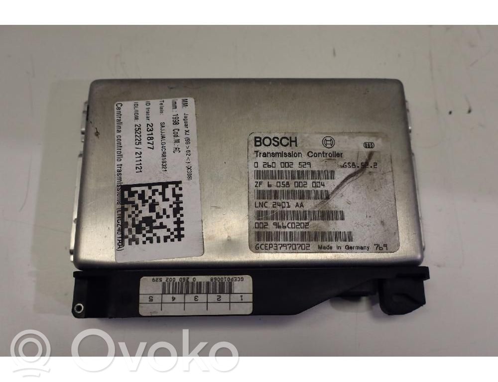 Boîtier de commande ASC / interrupteurs   LNC2401AA
