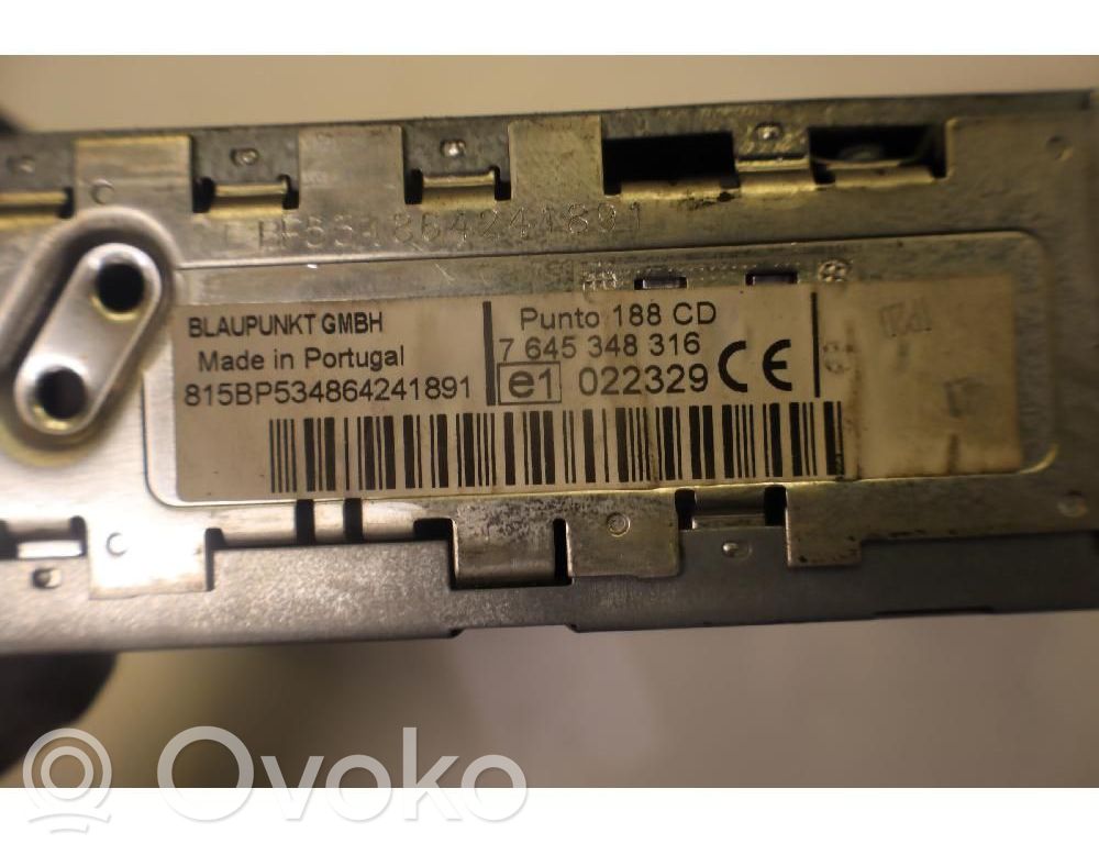 Fiat Punto (188) Unità principale autoradio/CD/DVD/GPS