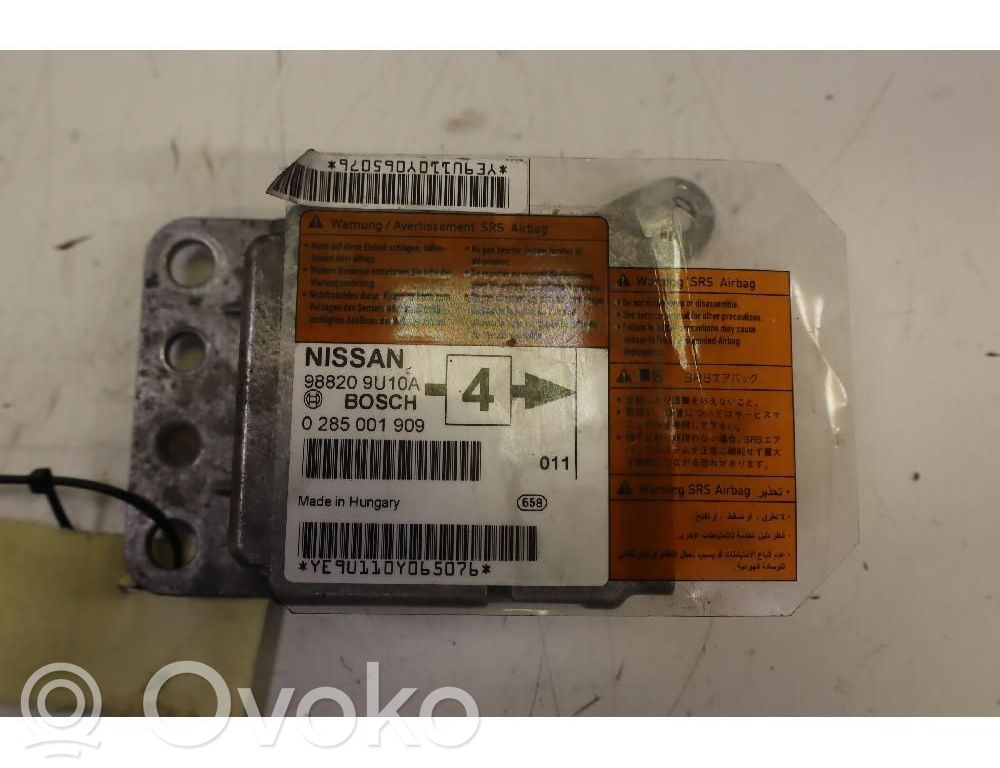 Airbag control unit/module   0285001909