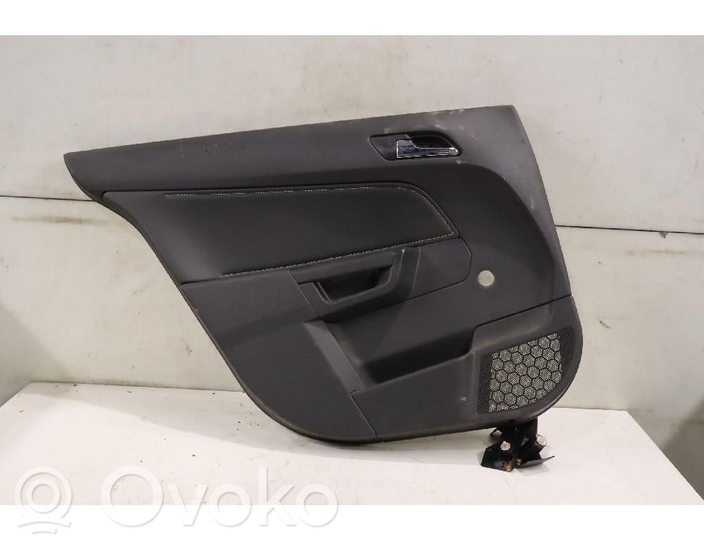 Opel Astra H Moldura del tarjetero de la puerta trasera