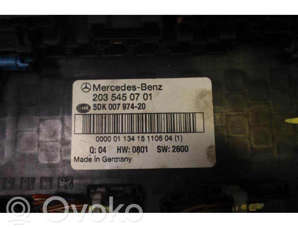 Mercedes-Benz C W203 Modulo fusibile