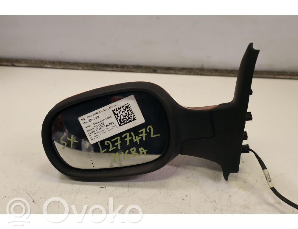 Nissan Micra Specchietto retrovisore elettrico portiera anteriore
