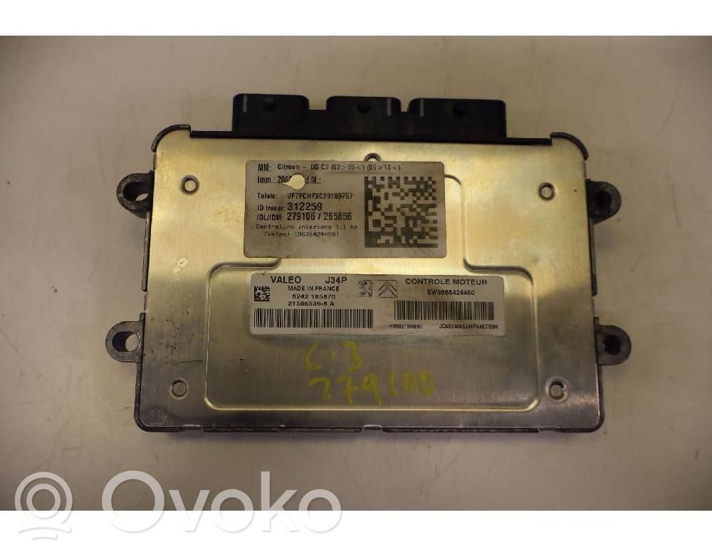 Citroen C3 Unité de commande / module de pompe à carburant 