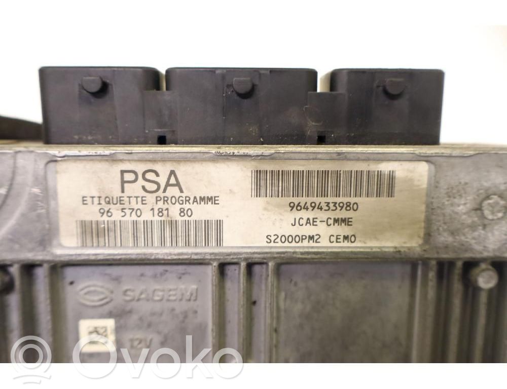 Citroen C3 Fuel injection control unit/module 