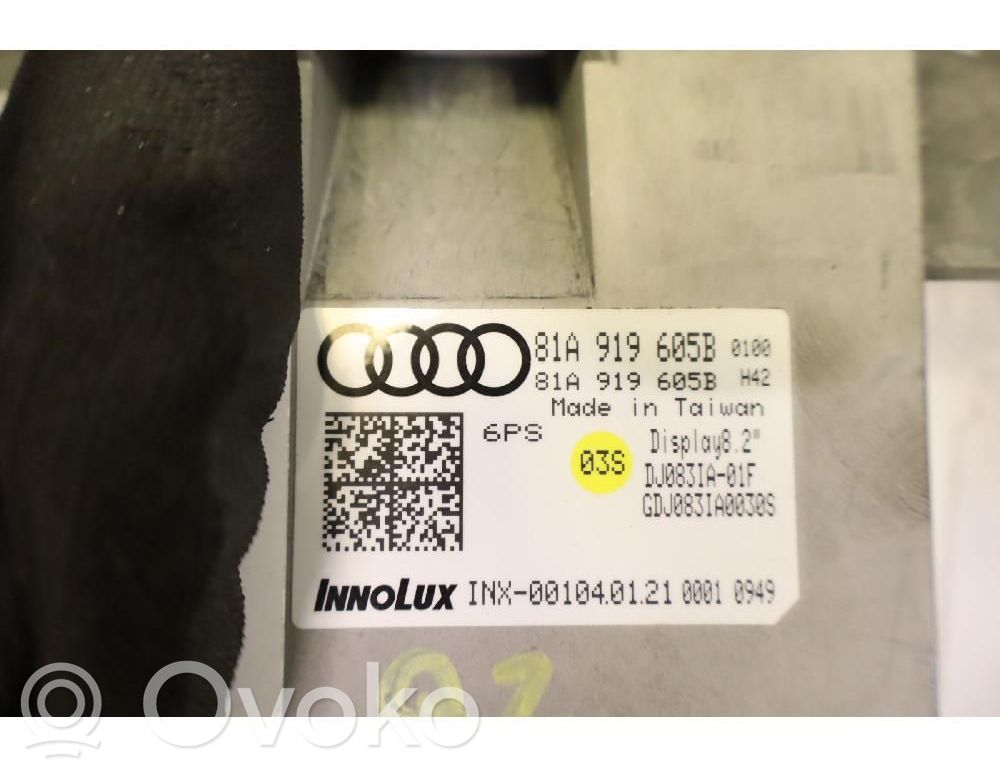 Audi Q2 - Ecran/afișaj/ecran mic 