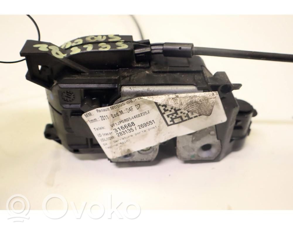 Renault Modus Încuietoare ușă spate 