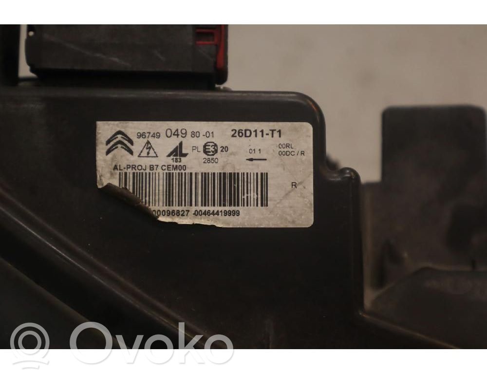 Citroen DS4 Phare frontale 