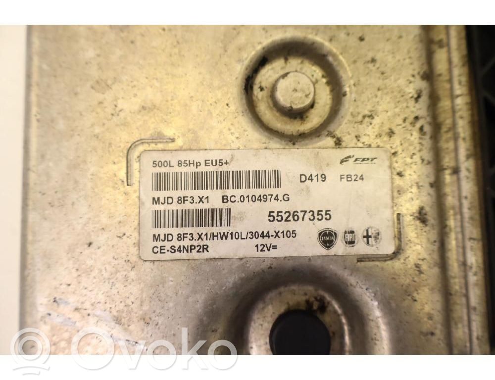Fiat 500L Fuel injection pump control unit/module 