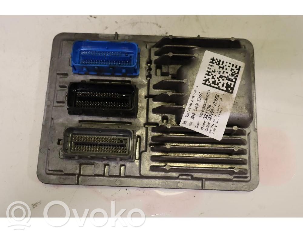 Opel Astra K Unitate/modul comandă pompă injecție combustibil 