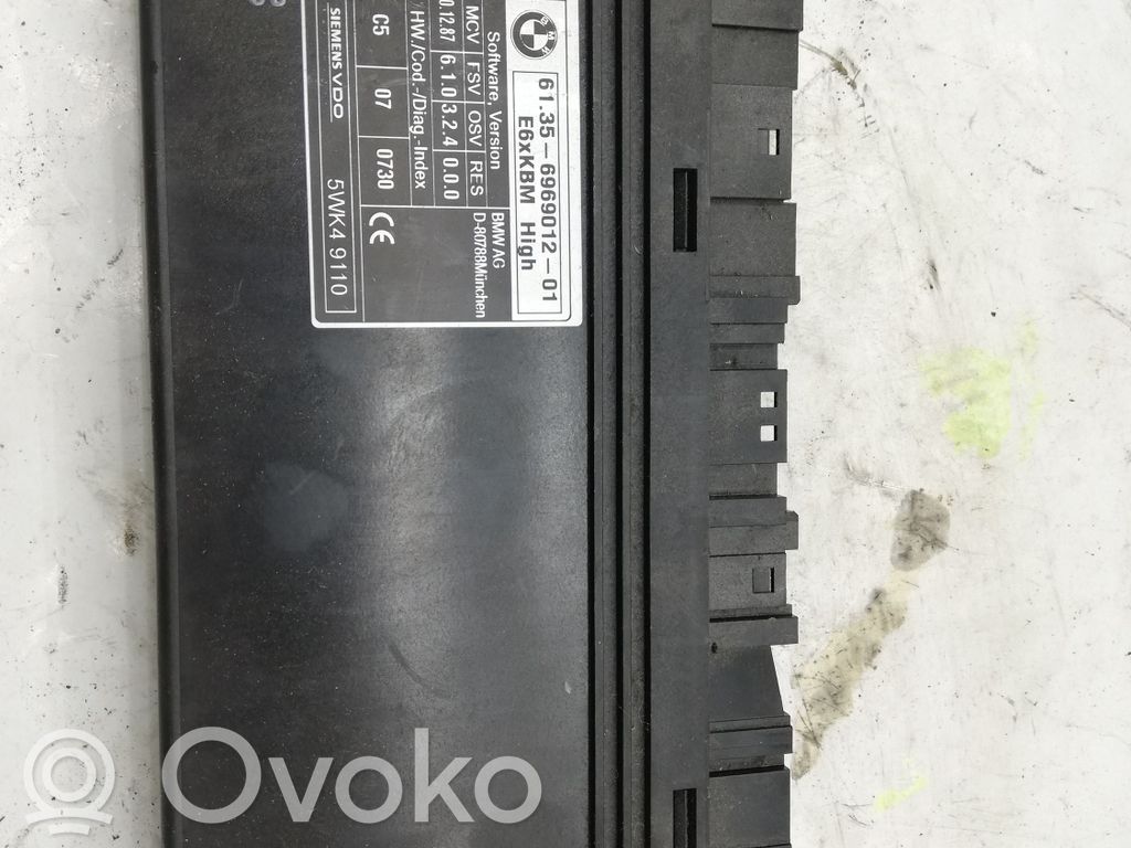 BMW 5 E60 E61 Komforto modulis 