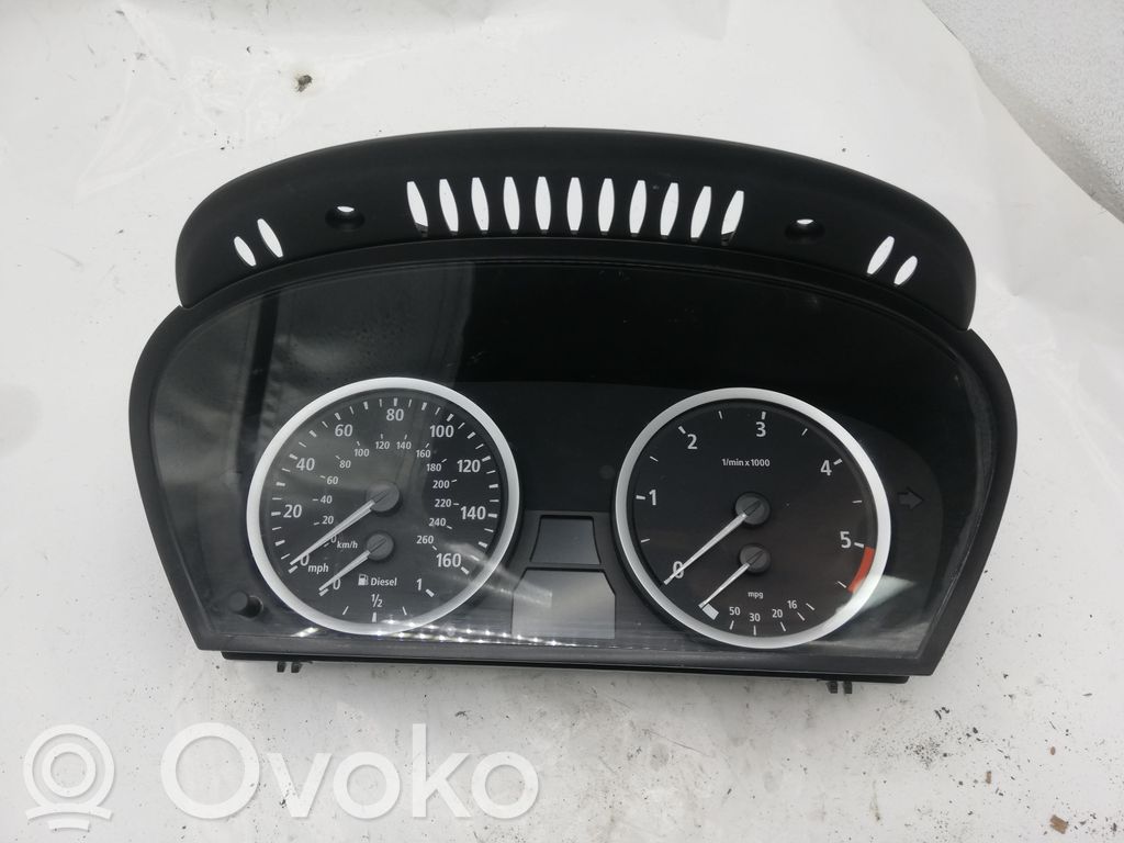 BMW 5 E60 E61 Speedometer (instrument cluster) 
