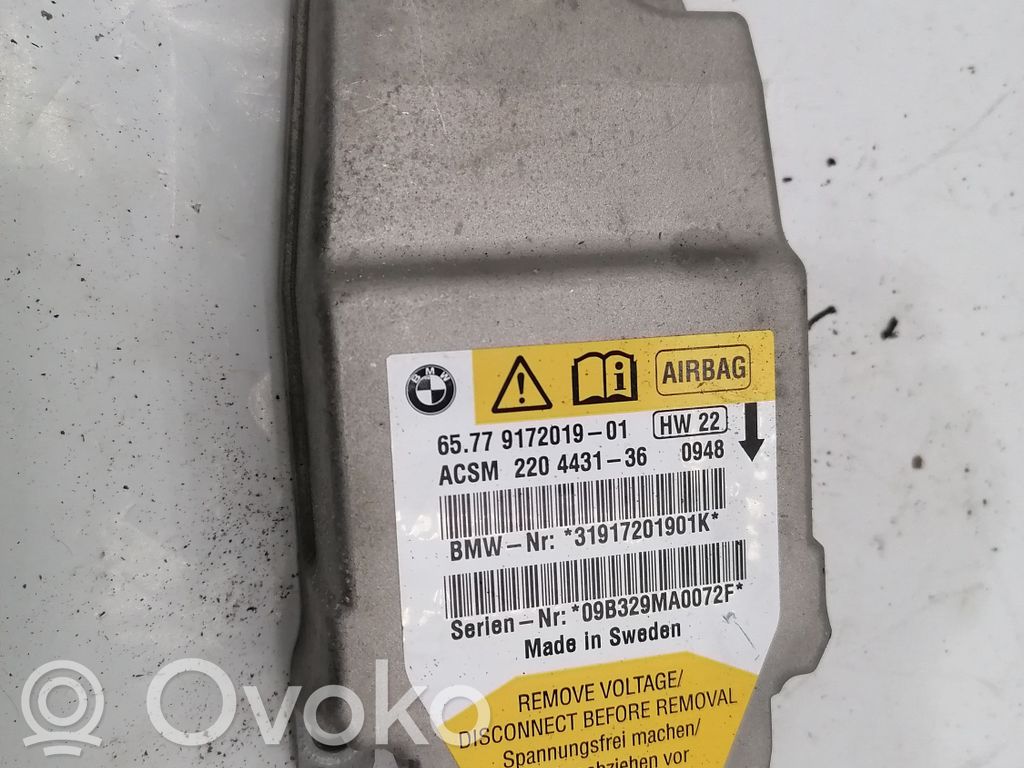 BMW 5 E60 E61 Airbag control unit/module 