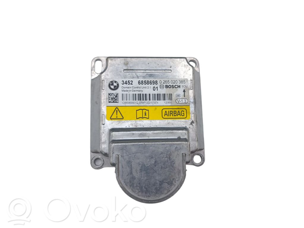 BMW 3 F30 F35 F31 Airbag control unit/module 