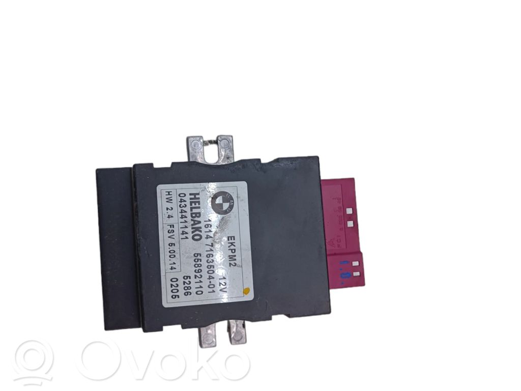 BMW 5 E60 E61 Fuel injection pump control unit/module 