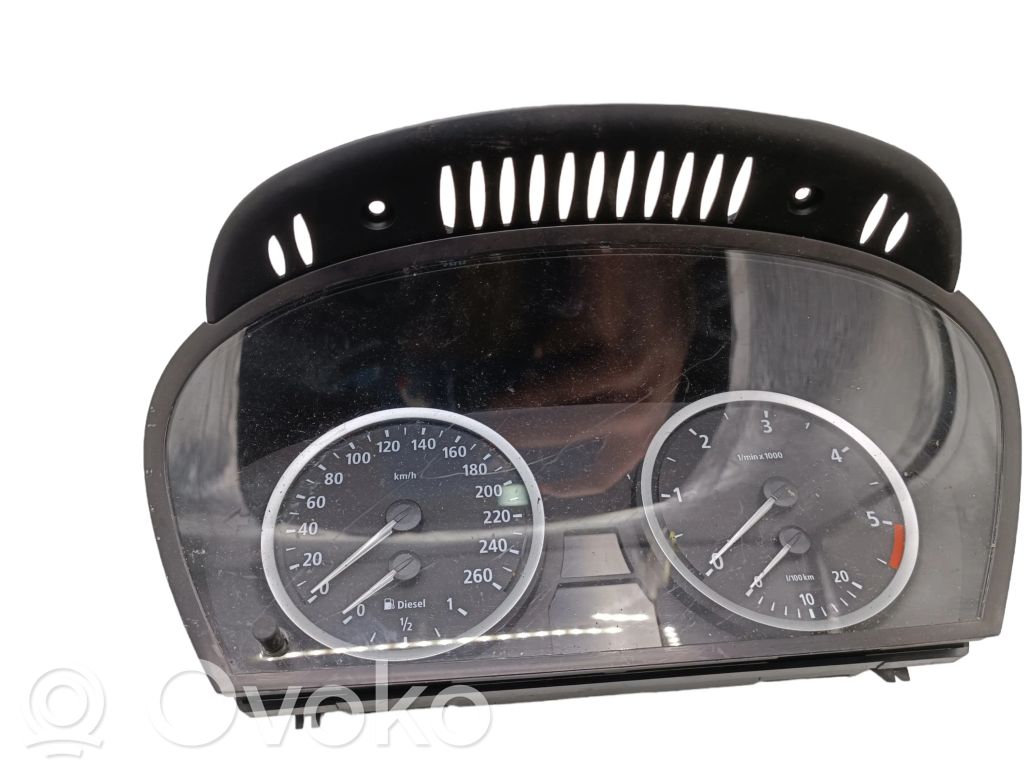 BMW 5 E60 E61 Speedometer (instrument cluster) 