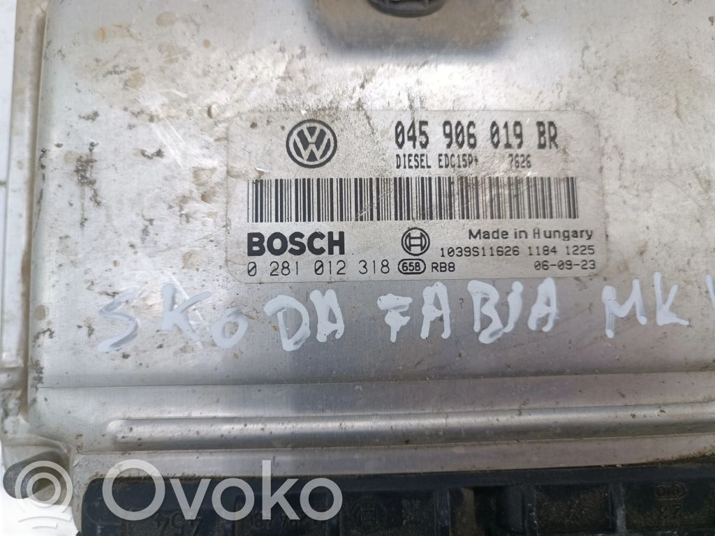 Skoda Fabia Mk1 (6Y) Engine control unit/module 