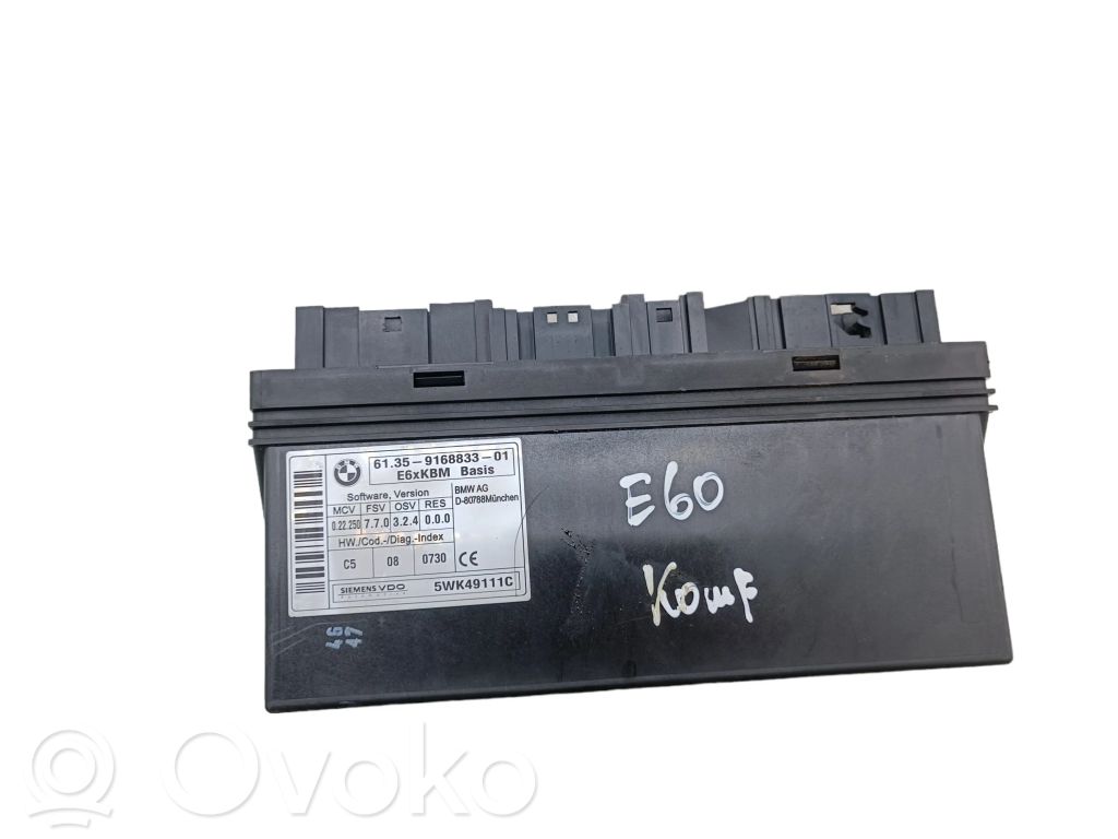 BMW 5 E60 E61 Komforto modulis 