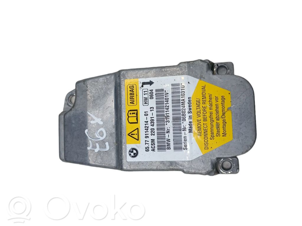 BMW 5 E60 E61 Airbag control unit/module 