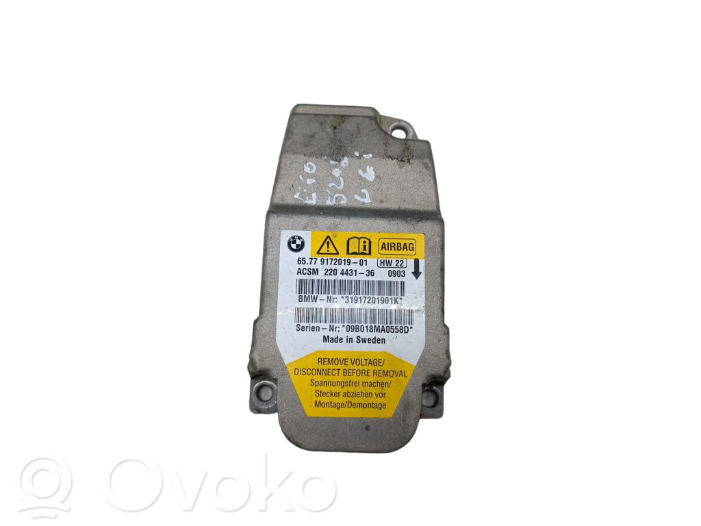 BMW 5 E60 E61 Airbag control unit/module 