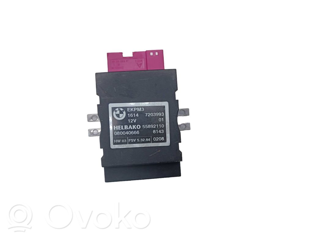 BMW 5 E60 E61 Fuel injection pump control unit/module 