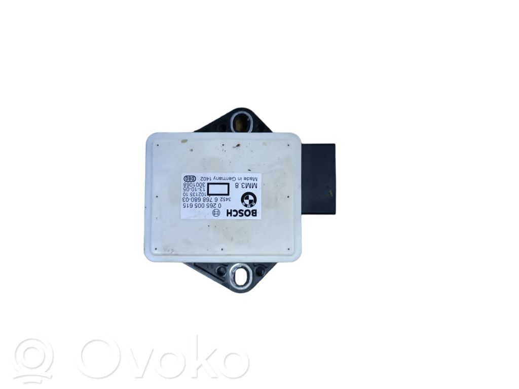 BMW 5 E60 E61 ESP acceleration yaw rate sensor 