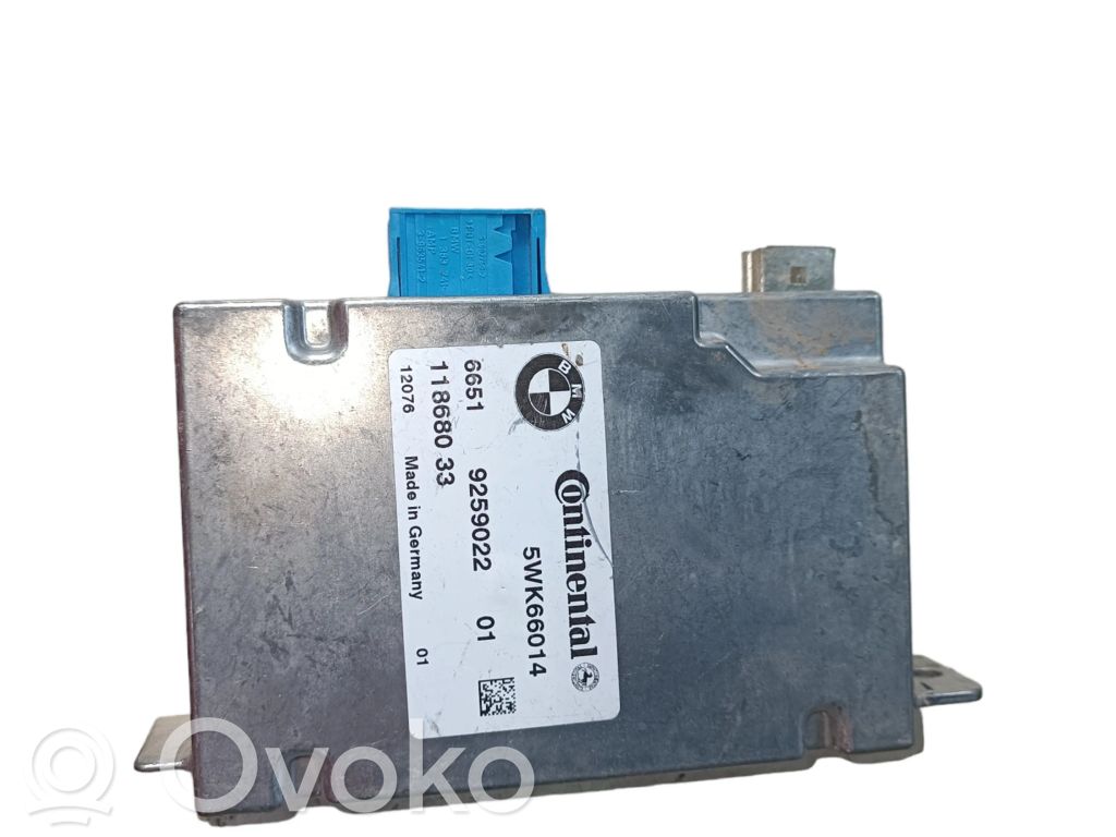 BMW 5 F10 F11 Camera control unit module 
