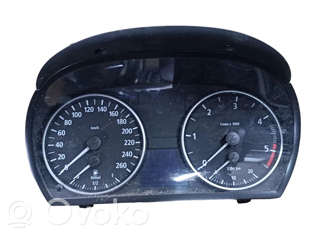 BMW 3 E90 E91 Speedometer (instrument cluster) 