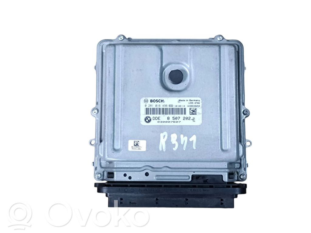 Engine control unit/module   8507202,0281016496,030007607