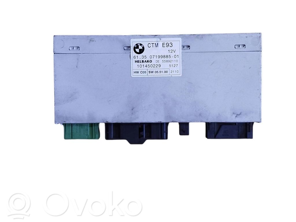 BMW 3 E90 E91 Sunroof control unit/module 