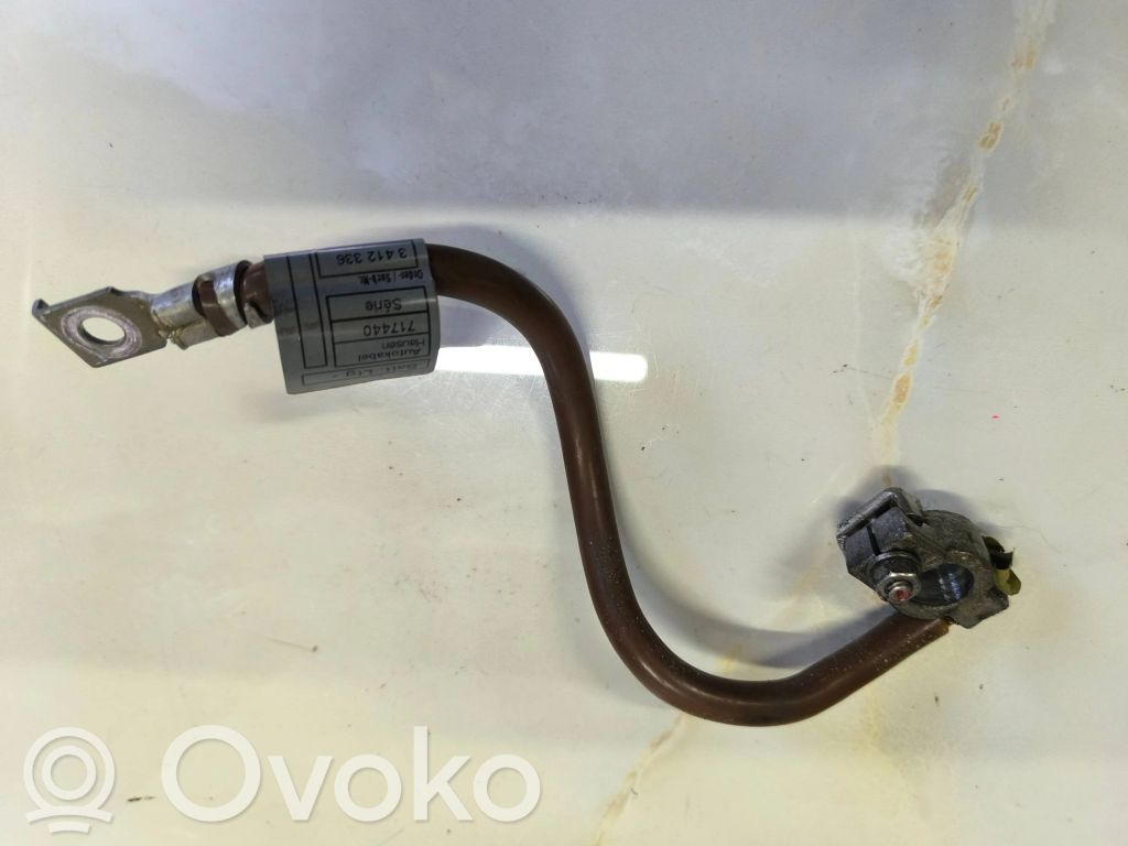BMW X3 E83 Minusinis laidas (akumuliatoriaus) 