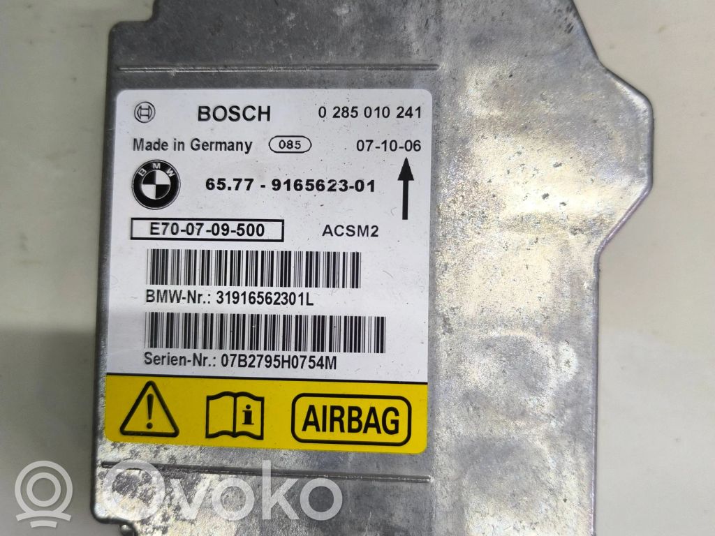 BMW X5 E70 Airbag control unit/module 